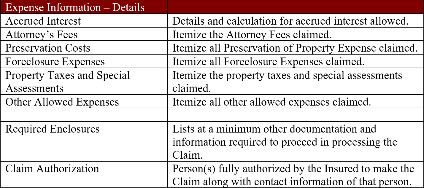 Claim Form